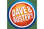 A logo of dave and buster 's