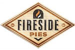 A logo of fireside pies