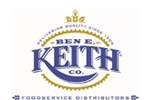 A logo of ben e. Keith co.